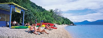 Relaxing on Fitzroy Island