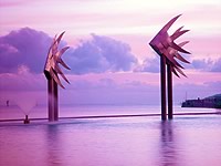 Cairns Esplanade at Dawn